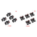 5Pcs 2/4 hole RCA Female Stereo audio Jack AV Audio input socket Connector. 