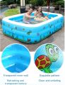 INTIME 7 Sizes Inflatable Family Swimming Pool 3 Layer Rectangular Kids Swimming Pool. 