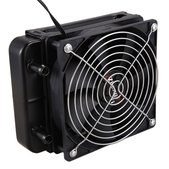 120mm%2010%20Water%20Cooling%20Cpu%20Cooler%20Row%20Heat%20Exchanger%20Radiator%20With%20Fan%20For%20Pc%20Computer%20Led%20Water%20Cooling%20System%20-%20Image%202