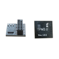 ICQURBT 2X TPM 2.0 Encryption Security Module Remote Card 14 Pin SPI TPM2.0 Security Module for Motherboard. 