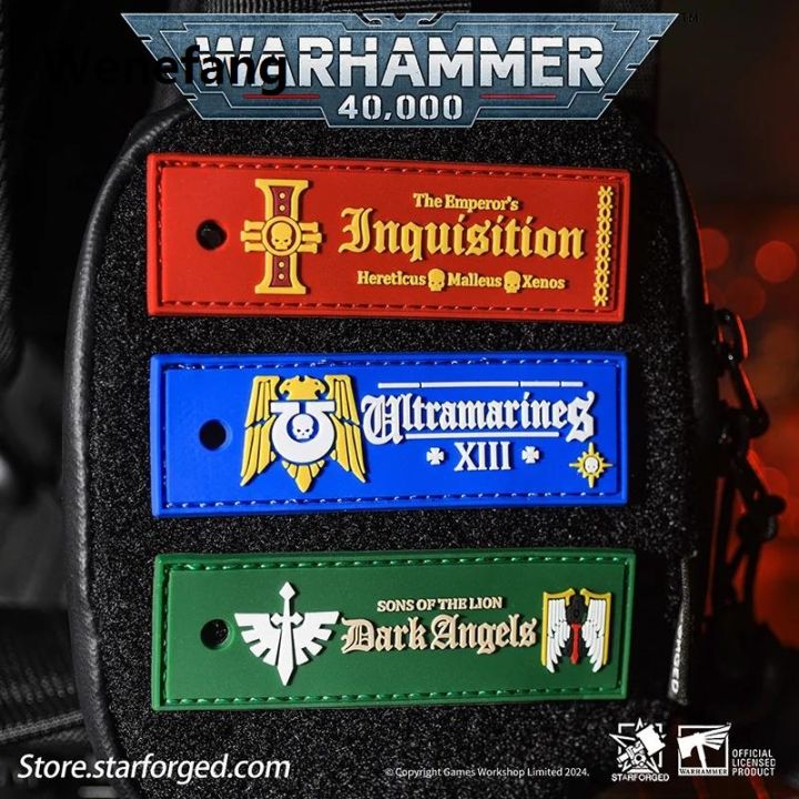 Wenefang%20Starforged%20Warhammer%2040K%20Imperial%20Armed%20Forces%20Morale%202025%20New%20Patches%20Velcro%20Game%20Peripheral%20Backpack%20Decoration%20-%20Image%203
