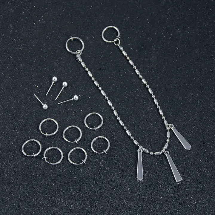 1%20Set%20Anime%20Horimiya%20Miyamura%20Izumi%20Earrings%20Cosplay%20Ear%20Clip%20Lip%20Chain%20Stainless%20Steel%20Earrings%20For%20Women%20Men%20Party%20Jewelry%20-%20Image%203