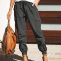 Elastic Waist Casual, Office, Party, Jeans Pants. 