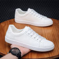 2023New Popular Men's Shoes Spring and Summer Versatile White Shoes Men's Flat Sneakers Korean Casual Sneakers Men. 