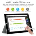 For Microsoft Surface Go Pro7/6/5/4/3 Electronic Pen Touch Capacitance Pen 4096 Levels of Pressure with Tip Extractor+Tip -Black. 