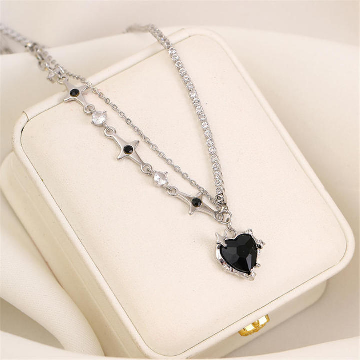 Fashion%20Crystal%20Heart%20Water%20Drop%20Pendant%20Necklaces%20Sweet%20Cool%20Egirl%20Clavicle%20Chain%20Aesthetic%20Women%20Jewelry%20Y2K%20Accessories%20-%20Image%202