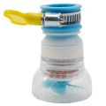 360°Rotating Faucet Booster Shower Kitchen Sink Faucet Extender Water Filter Tap Head Nozzle Activated Carbon Water Purifier. 
