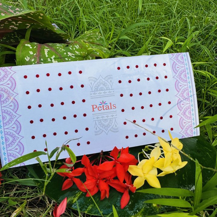 ESH%20maroon%20color%20Simple%20Plain%20small%20Round%20Pottu%20Forehead,%20%20Kumkum%20Self-Adhesive%20Sticker%20Bindi%20card%20For%20Women%20-%20Image%206