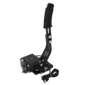 Carbon Fiber Style PC Racing Game USB Handbrake for Logitech G27 G25 G29 T500 T300 FANATECOSW LFS DIRT RALLY. 