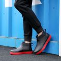 Rain Boots Waterproof Stylish Water Shoes Men's Rain Boots Short Tube Mid Tube Kitchen Anti-Slip Rubber Shoes Lightweight and Extra Thick Summer Rubber Boots. 