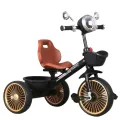 LazyChild 2024 New Creative Children's Pedal Tricycle Bicycle Push Stroller Baby Three-Wheeled Children's Bicycle with Music and Lights Model TS1988. 