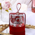 Transparent Plastic Candy Box For Guest Wedding Boxes Tote Bucket Portable Candy Boxes Cake Dessert Box Empty Packaging Box. 