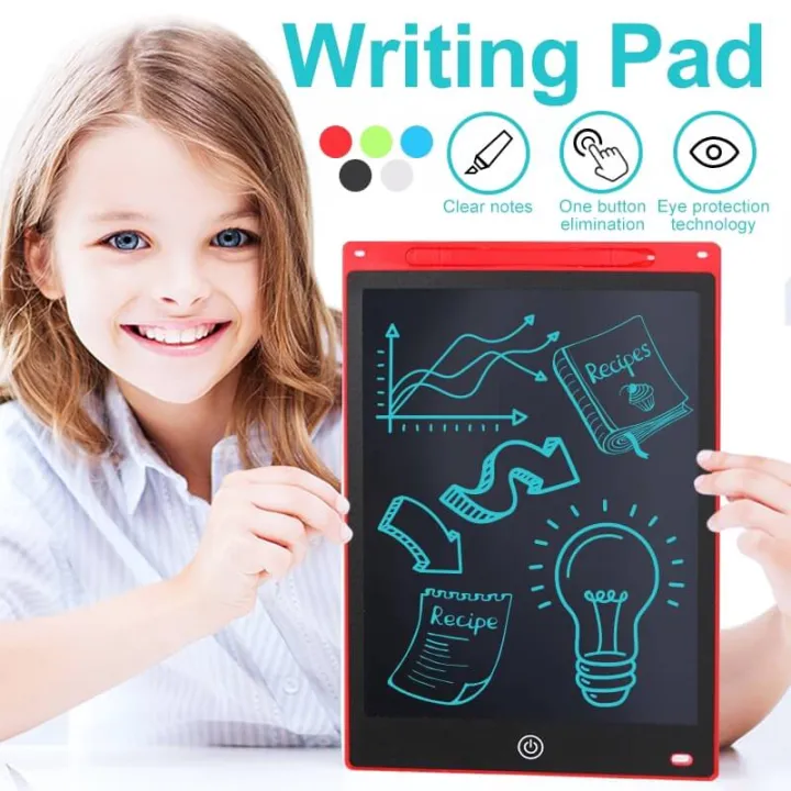 Kids Drawing Tablet 8.5 inch (Tab) LCD Drawing Pad Drawing Tools Portable Reusable Erasable Ewriter, Office Writing Board, Office Blackboard, Digital Drawing Pad, Christmas Present Good Gift for Kids