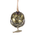 Blessing Bell Fish Feng Shui Bell Blessing Good Luck Fortune Hanging Wind Chime SUNM. 