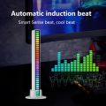 RGB Voice Control Synchronous Rhythm Light Internet Popular Colorful Music Ambient Light Car Desktop Induction Creative Led Pick. 