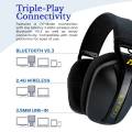 ARMAGGEDDON COSMIC III LITE BLUETOOTH WIRELESS 2.4G GAMING HEADSET WITH DETACHABLE MIC. 