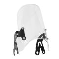 Motorbike Wind Deflector Noise Reduction Motorcycle Windshield for Interceptor Continental GT. 