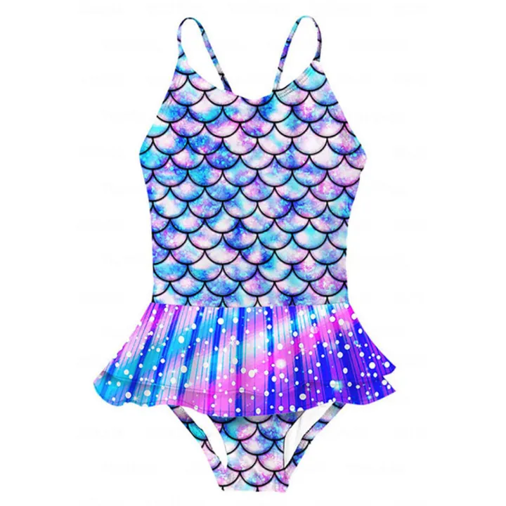 Girls%20Cotton%20Fish%20Scale%20Swimsuit%20Summer%20One-piece%20Suspender%20Swimwear%20For%204-9%20Years%20Old%20Girls%20Cotton%20-%20Image%209