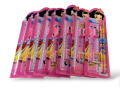 All-In-One Princess Mickey Mouse Cars Pencil Set (Two Pencils, Eraser, Sharpener). 