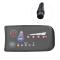 S810 E-Bike Meter LED Display 48V IP65 UART Protocol for Electric Bike Electric Bicycle Meter Replacement 6PIN. 