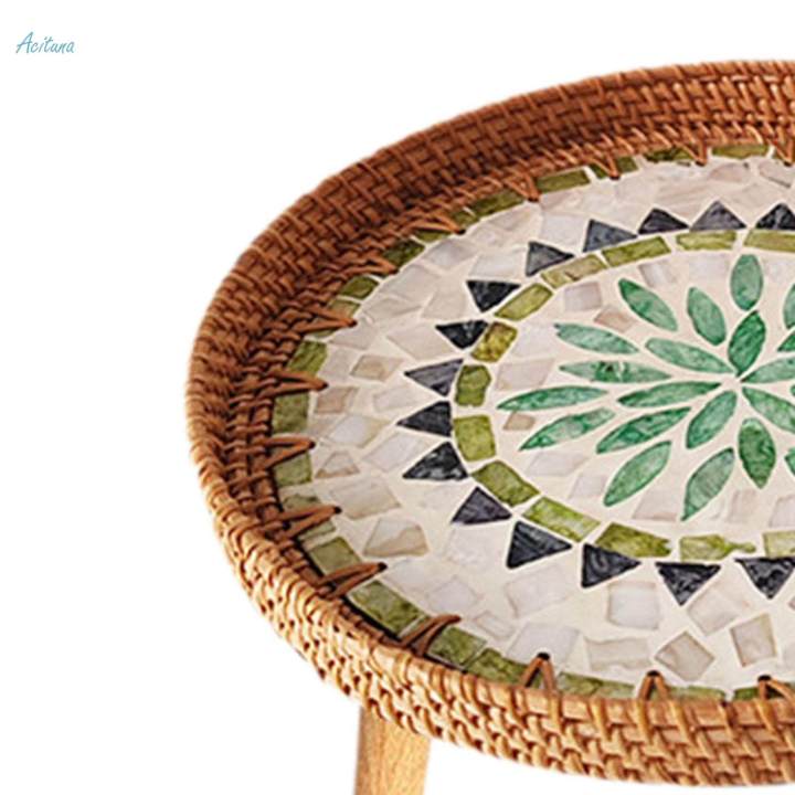 Side%20Table%20End%20Table%20Home%20Decor%20Coffee%20Table%20for%20Farmhouse%20Bedroom%20Garden%20Bohemia%2040cm%20-%20Image%208