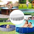 Sand Pond Cover Tarp Swimming Pool Lid for Bubble Massage Indoor Bathtub 10FT. 