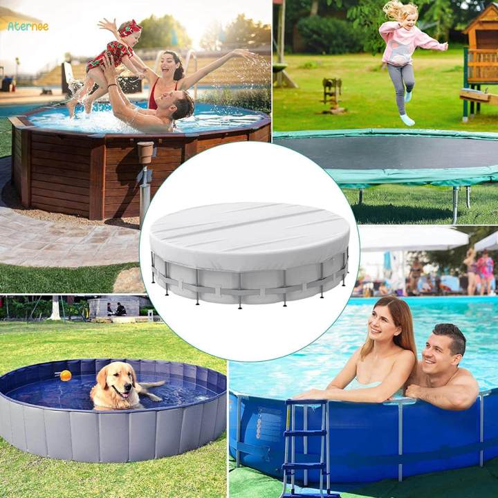 Sand%20Pond%20Cover%20Tarp%20Swimming%20Pool%20Lid%20for%20Bubble%20Massage%20Indoor%20Bathtub%2010FT%20-%20Image%202