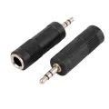 1/4" Stereo Jack To 3.5mm Stereo Plug Adapter. 