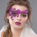 Believesinkinte Lace Eye Masks Halloween Eye Mask Women Party Favor Masquerade Mask Half Face Death Dress Up Accessories. 