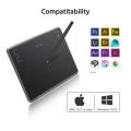 HUION H430P Digital Tablets Signature Graphics Drawing Pen Tablet. 