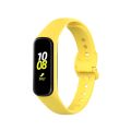 Watch Strap For Samsung Galaxy Fit 2 Silicone Watch Band(White). 