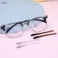 1 Pair Simple Durtable Glasses Metal Thin Leg Cover  Temple Tip Universal Anti-slip Soft Comfortable Round Hole Ear Hook Eyewear Accessories. 