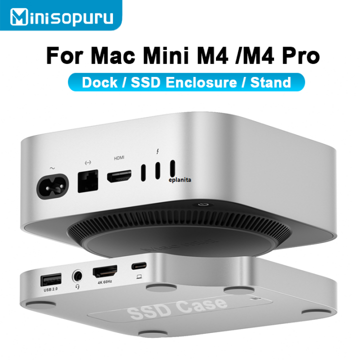 Minisopuru%20Mac%20Mini%20M4%20Hub%20Dock%20Stand%20With%20M.2%20SSD%20Enclosure%204K60Hz%20HDMI%20SD/TF%20USB%20C%20HUB%20Docking%20Station%20for%20Mac%20Mini%20M4/M4%20Pro%20-%20Image%203
