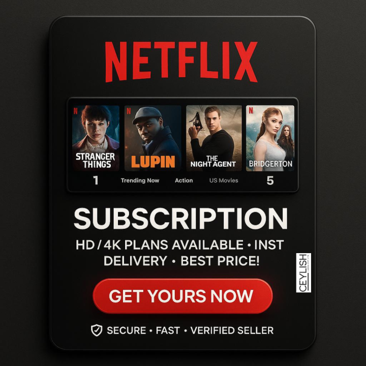 Netflix 1 Month Subscription 4K UHD