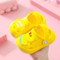 Baby Girls Boys Sandals Cartoon Duck Whale Flat Shoes With Hook Kids Whale Dino Duck Sandals Slippers Soft Non-slip Soled Newborn Shoes. 
