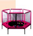 Safety Fabrics New Design Kids Indoor outdoor jumping bed Trampoline For Family Baby |large size |eMALL. 