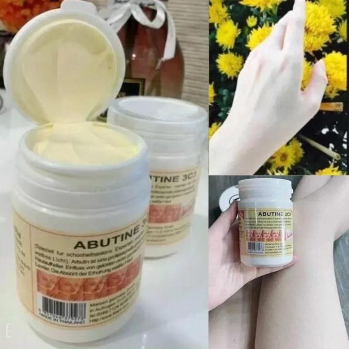 Special Offer Abutine 3c3 Body Skin Brightening 250g Reduces Melanin Moisturizes Brightens Smoothes and Makes Skin White and Tender