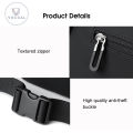 Vocoal Sport Waist Pouch Bag Men Cross Body Bag Zipper Chest Bags Women Phone Waist High Capacity Bag Water Resistant Adjustable Waist Pack for Travel Outdoor. 
