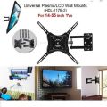 TV Bracket 14- 55 inch LCD LED bracket Fully Adjustable Tilt Triple Arm TV Wall Mount Bracket With Screw. 