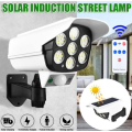 77 LED Solar Security PIR Motion Sensor Light with Remote Control | Solar Sensor Light | Motion Sensor Street Lamp | Dummy Camera. 