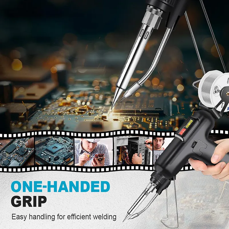 3-in-1 Industrial Laser Welding Tool – Internal Heating Soldering Iron Set With Welding, Cutting & Removal Functions, For Metalwork & DIY