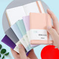 A7 Small Notebook Portable Pocket Book Student Thick Notebook Mini Minimalist Portable Book. 