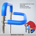 Bedside Railing Safe Adjustable Height Easy Assembly Bed Rail for Elderly Adults for Pregnant Women. 