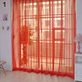 Lightweight Gauzy Valances Door Window Curtain Drape Sheer Home Wedding Decor. 