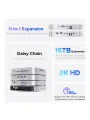ORICO StudioLink Metal USB C 10Gbps Docking Station 4K60Hz HDMI Compatible USB 3.0 Adapter for Mac mini Laptop Accessories. 