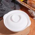 Portable With Lid Ramen Bowl Binaural Japanese Style Instant Noodle Bowl Plastic 250ml Soup Bowl Dormitory. 