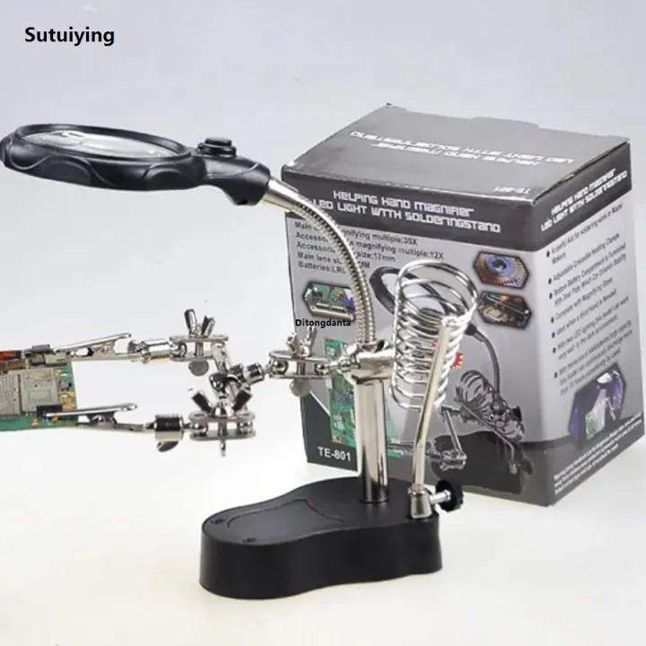 Magnifier bracket work-joint auxiliary clip magnification speed Tuying ...