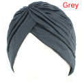 Fashion Men Women Stretchable Soft Indian Style Turban Hat Head Wrap Band Cap. 