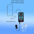 Mini Voice Changer Card 16 Different Effects Voice Changing Support Multi Language for Phone Live Streaming. 
