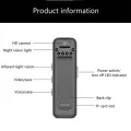 【24H Fast Shiping】Spy camera Mini wireless night vision small policial body cam micro voice video recorder secret police wearable ir bodycam discreet. 